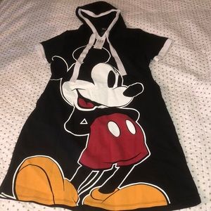 mickey mouse hoodie dress